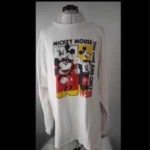 2X Disney Blouse (Mickey Mouse The One & Only 1928) length=30” pit-pit=25” C5622
